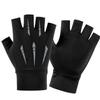 Anti-uv Ice Silk Fishing Gloves Highly Elastic Armguard 2024 Fitness Gloves  Unisex