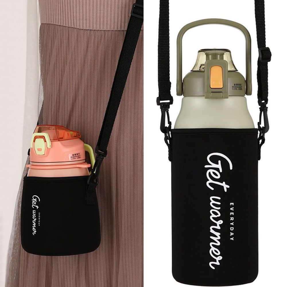 Sport Pouch With Strap Portable Vacuum Cup Sleeve Cup Sleeve Water Bottle Case Water Bottle Cover