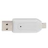 2 в 1 USB-кардридер OTG Универсальный микро-USB TF SD-кардридер для ПК-телефона