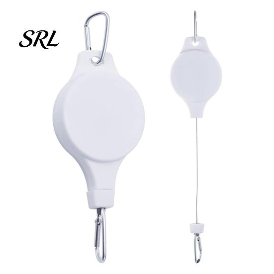 Heavy Duty Pulley System for Flower Pots Plant Hanger, Adjustable Ceiling Hook, Garden Tool Hanging Decorations Retractable Hook Baskets, Bird Feeders