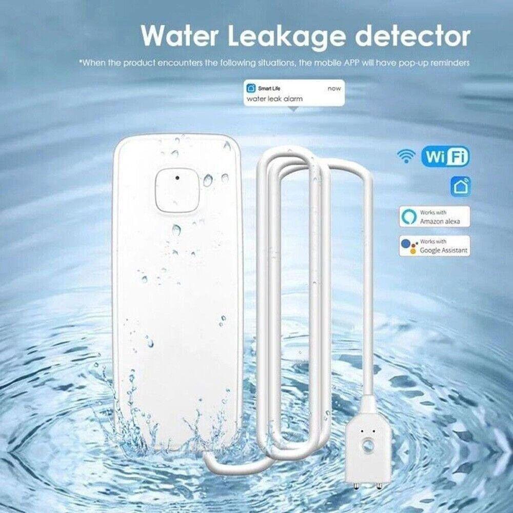 Детектор жизни, бытовой датчик утечки, WIFI, звуковой сигнал, датчик утечки воды, сигнализация уровня воды