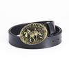 New Cowhide Belt Retro Punk Knight Belt Fashion Trend Belt Speed
