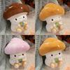 Whimsical Mushroom Plush Toy Material Children Room Decor Festival Gift Dolls
