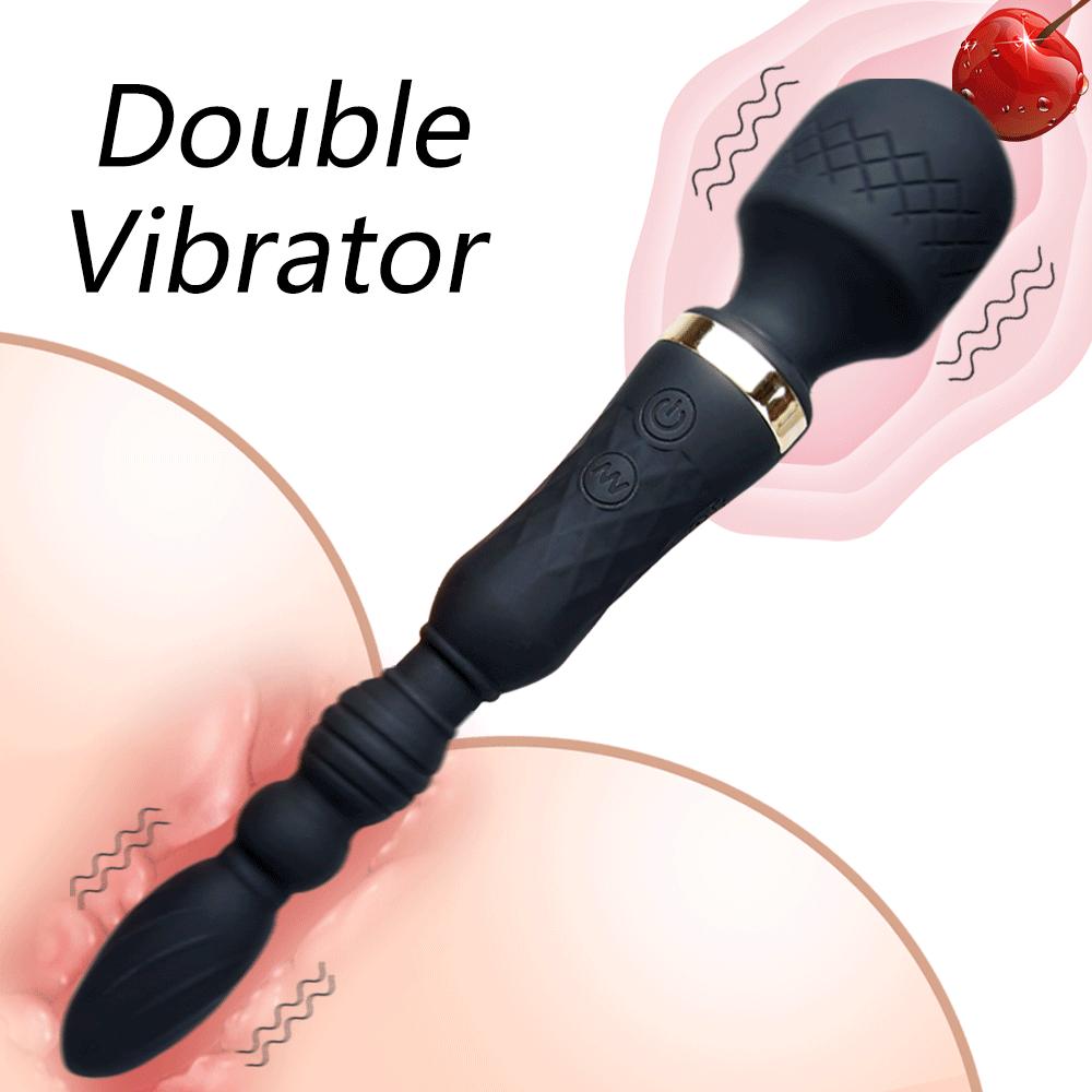 Powerful Dildo Vibrator AV Magic Wand G-Spot Massager Sex Toy for Women Couple Clitoris Stimulator Goods for Adults
