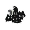 Cartoon Cute Animation Embroidery Cloth Sticker Computer Bag Clothing DIY Sticker Clothing Accessories Embroidery Sticker