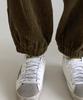 Jikeulib Corduroy String Banding Jogger Pants