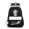 New Animation Peripheral Doraemon School Bag Backpack Cartoon Backpack Large Capacity Student School Bag Stationery