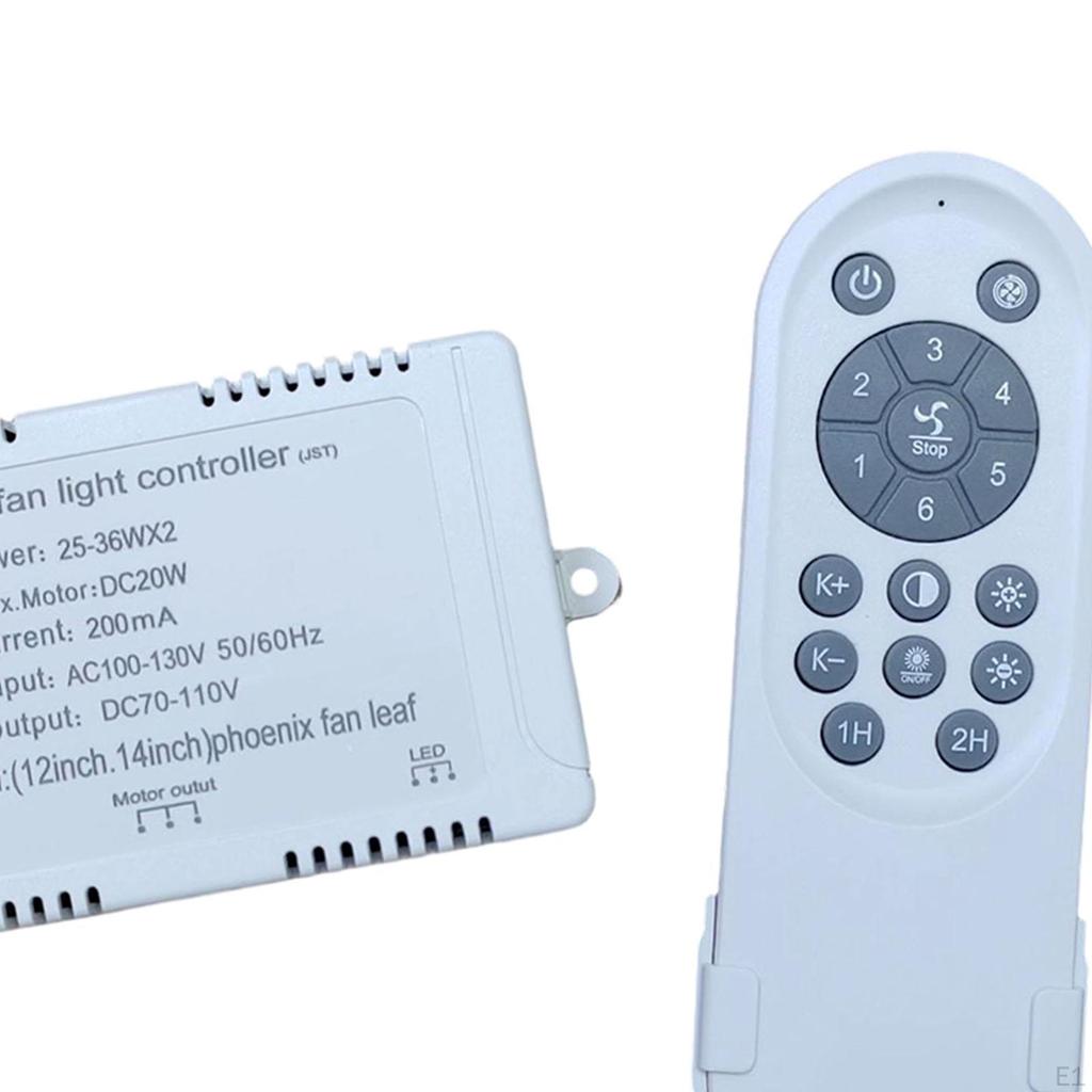 Ceiling Fan Remote Control Set 110V Replacement for Home Invisible Light