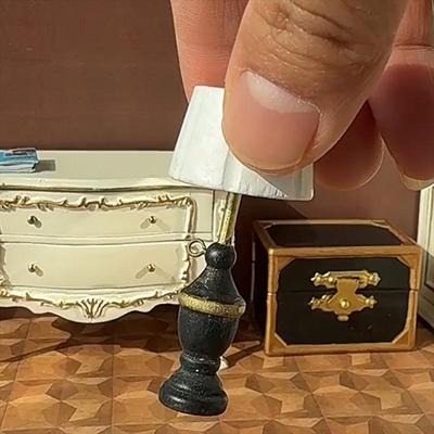 1: 12 Кукольный домик Миниатюрная деревянная модель лампы Украшения Реквизит для фотосъемки Детские игрушки для ролевых игр Мини-декор для кукольного домика Подарки