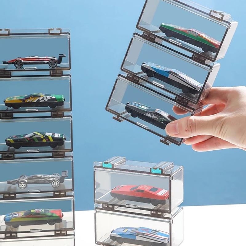 Игрушки для автомобилей Прозрачный пылезащитный Carro Модель Коллекция Дисплей Комбинируемый Корпус Акриловый Ящик Для Хранения Для Мальчиков Подарок