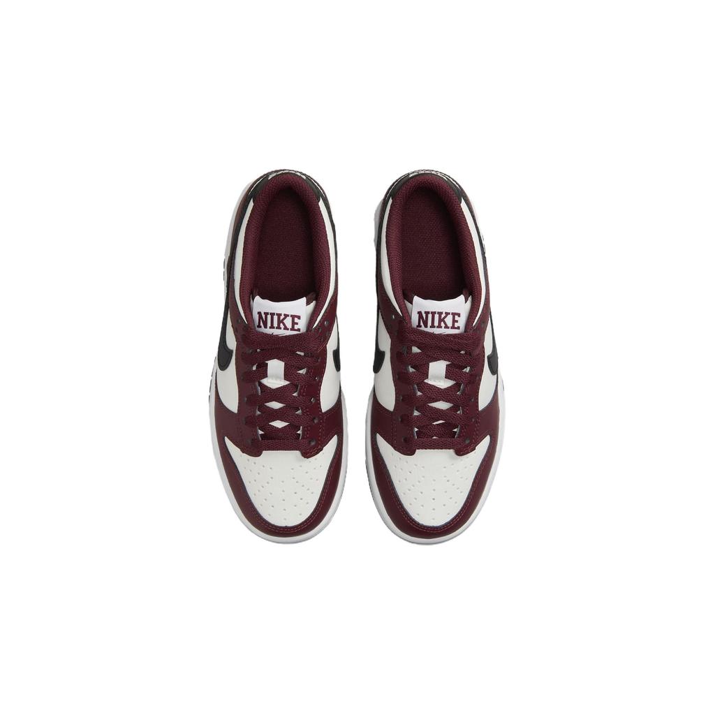 Nike Детские кроссовки Dunk Low GS Dark Team Red Black Summit-White White FZ4352-600