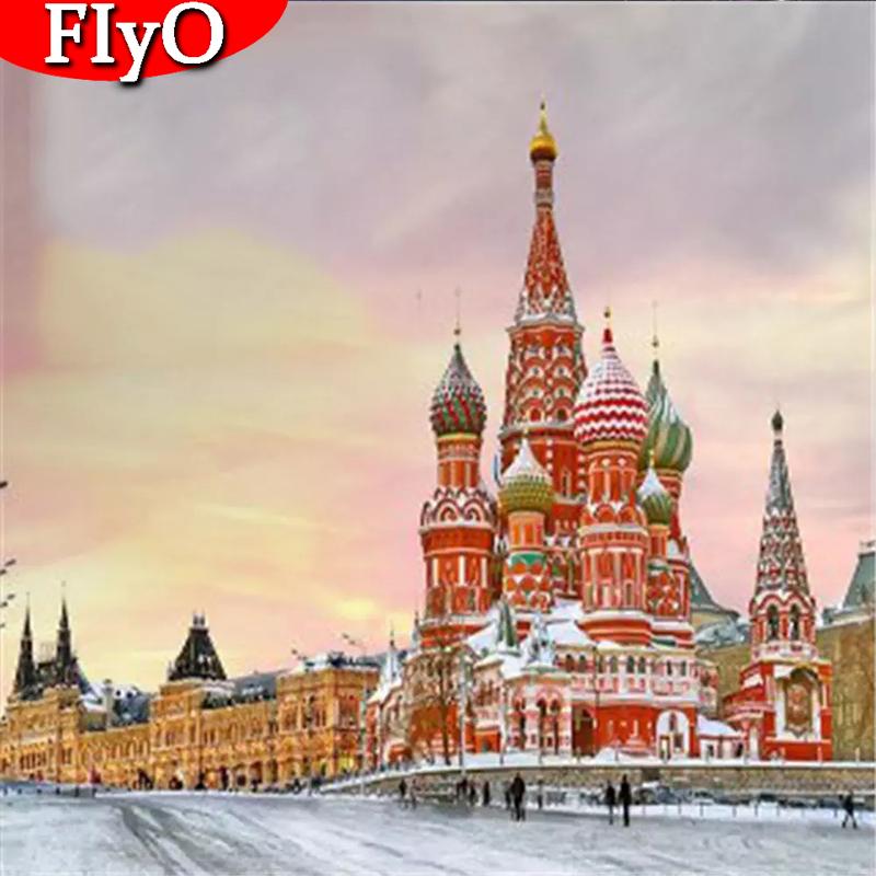 Алмазная картина, вышивка крестом, церковь, полная квадратная круглая дрель, ремесленная Алмазная вышивка, распродажа, зимний пейзаж, подарок ручной работы