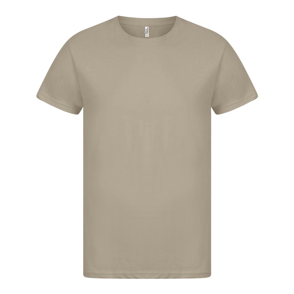 Повседневная классическая мужская футболка Ringspun