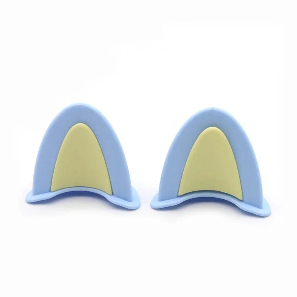 2 шт. Милые кошачьи ушки на мотоциклетный шлем, наклейки для электромобиля, мотокросса, стиль вождения, универсальные аксессуары для украшения шлема