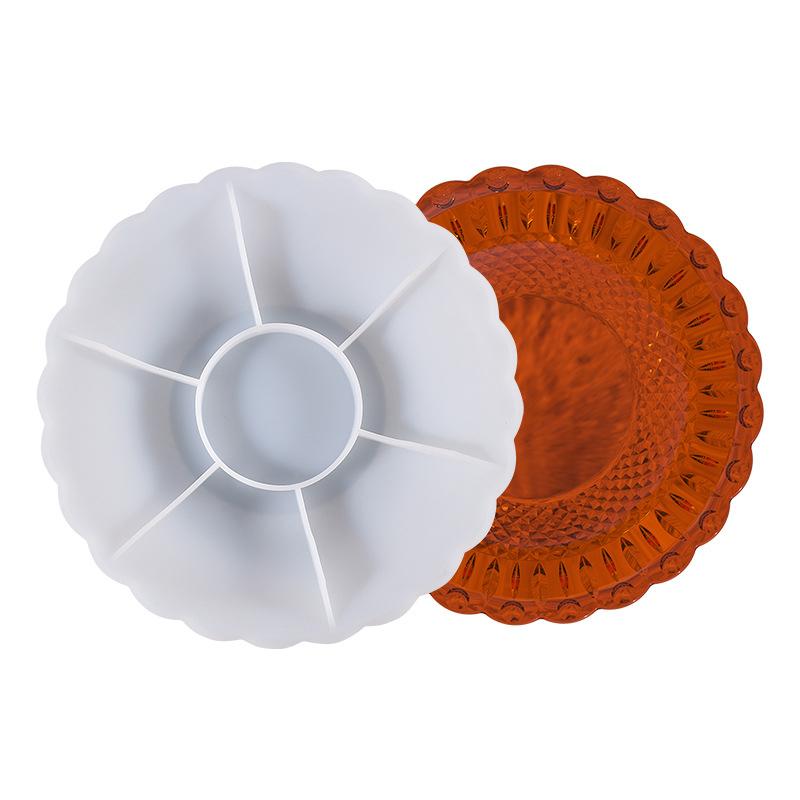 Лоток для хранения фруктов, форма для эпоксидной смолы, тарелка, тарелка, силиконовая форма, сделай сам, ремесло