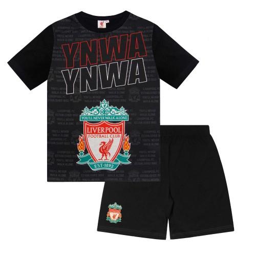 Liverpool FC Boys Isak 9 Sublimation Short Pyjama Set