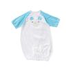 De Plaid Jersey Bear All Snap Newborn Baby Made In Japan [Cream Coco] Two-Way [Crotch Replacement/2way] 50-70cm (Blue)