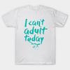 T Shirt Women I Cant Adult Today Sloth Harajuku Print Kawaii Tshirt Summer Short Sleeve Female T-Shirt Top Tee