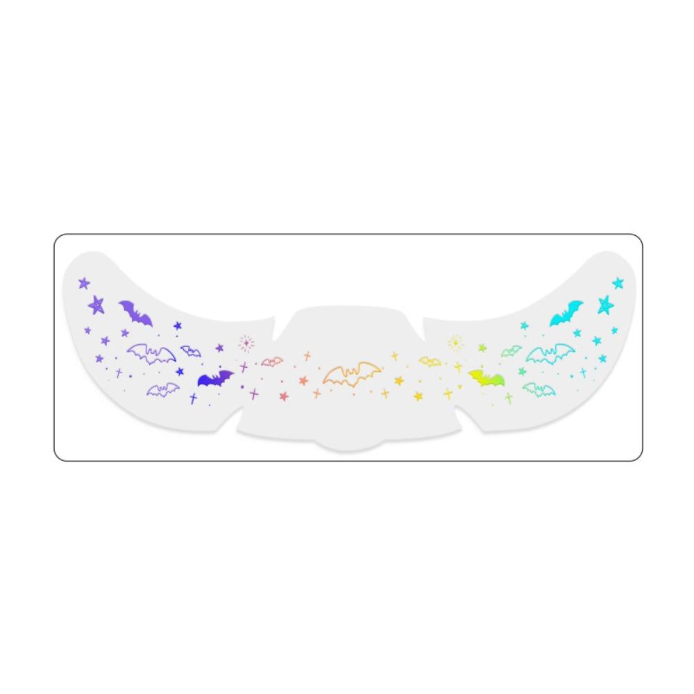 Waterproof Halloween Makeup Stickers Long Lasting Freckle Tatto Stickers Festival Holiday Events