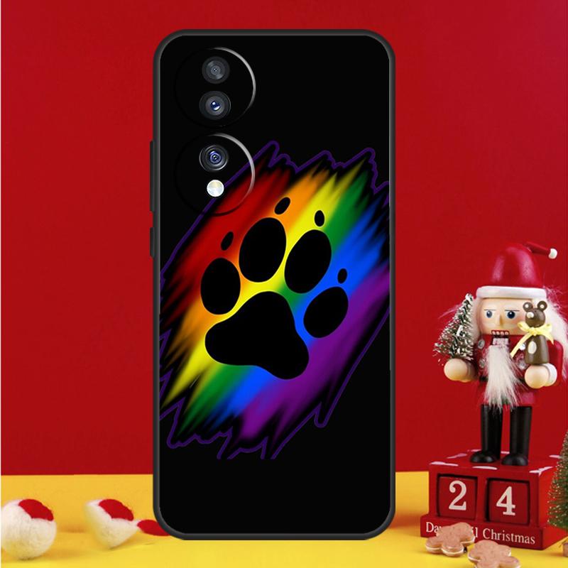 Чехол с дизайном лапки кошки и собаки для Honor Magic 7 6 8 Pro Honor Win X9a X9b X9c X9d X8c X8b 50 70 90 200 400 Lite