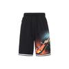 Splash Ink Large Logo Print Loose Basketball Shorts Men Bottoms Black DJ5215-010