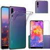 Чехол Huawei P20 PRO - Phonillico - Мягкий ТПУ - Пленка из Закаленного Стекла - Ультратонкий - Прозрачный