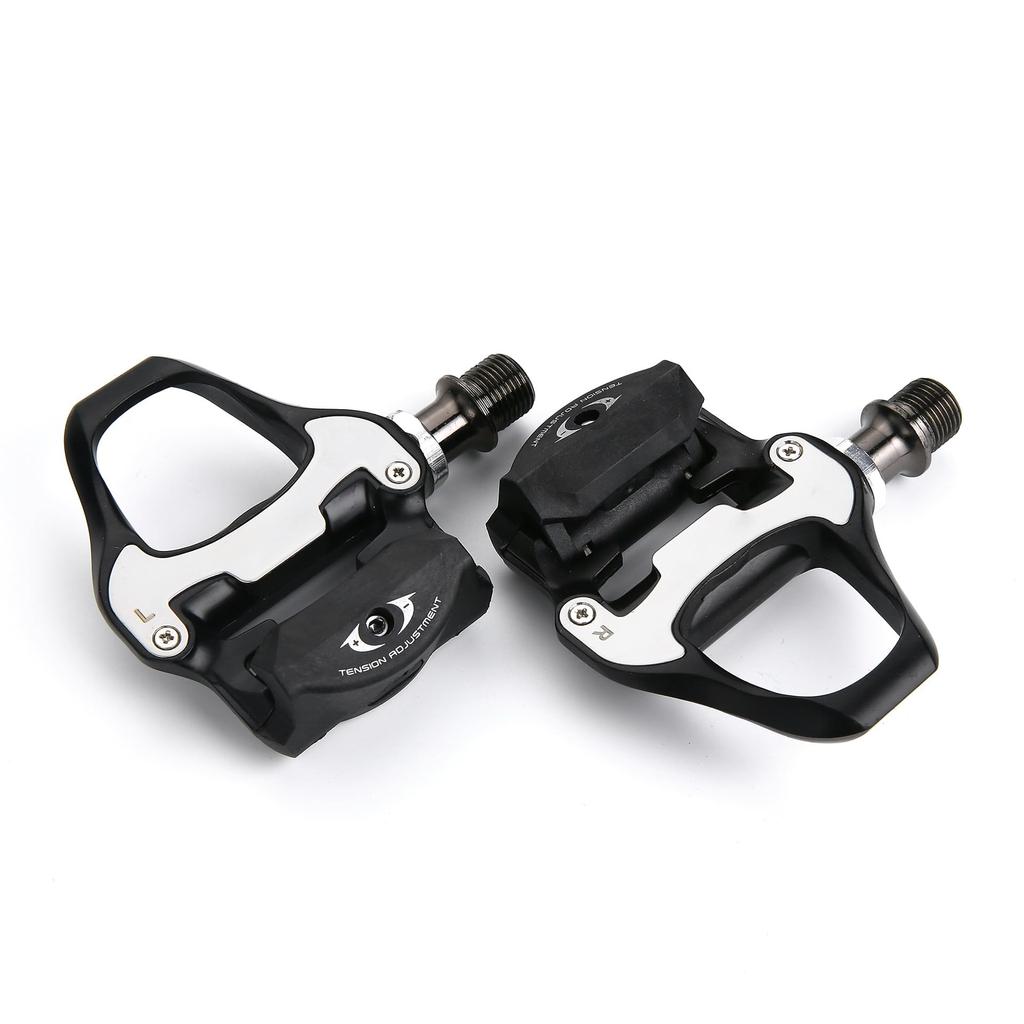 Ongwan Road Bike Pedal Set Cleats for Shimano Dynamics System Bicycle Pedals R21 Lock Plate Combination Set SPD-SL (Pedaling SL)