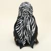 90*90cm Satin Silk Square Scarf Woman Fashion Kerchief Neck Head/Hair Scarves Bandana Handkerchief Zebra Stripes Headscarf
