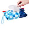 Portable Carrying Case Flip Cover Cosmetic Pouch Wet Wipes Bag Stroller Accessories Tissue Box