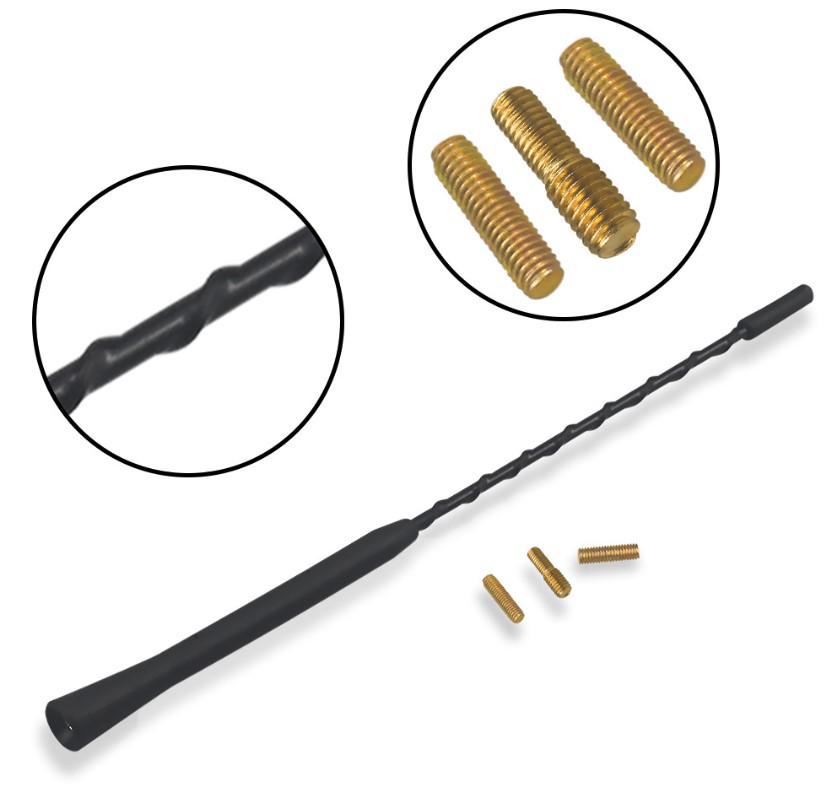 Улучшенная высокочастотная автомобильная радиоантенна с металлическим удлинительным кабелем