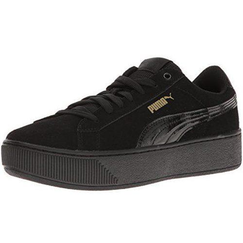 Puma Замшевые S Vikky Платформа PUMA Черный Женские 363287-01
