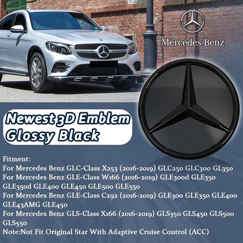 Star Emblem Logo For Mercedes Benz GLC X253 GLE W166 C292 GLS X166 2016-2019 GLC350 GLS350 Car Accessories