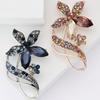 Womens Crystal Flower Brooch Pin Rhinestone Brooches Wedding Jewelry Lapel Gifts