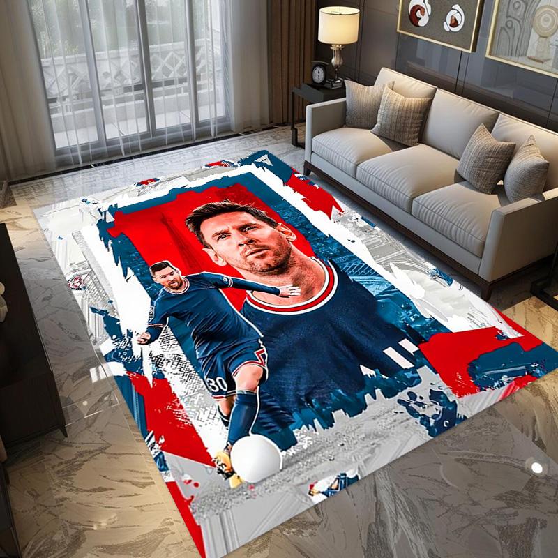 Goal Messi: Triumph Pink carpet Doormat printing Protective pad Art Bathroom mat