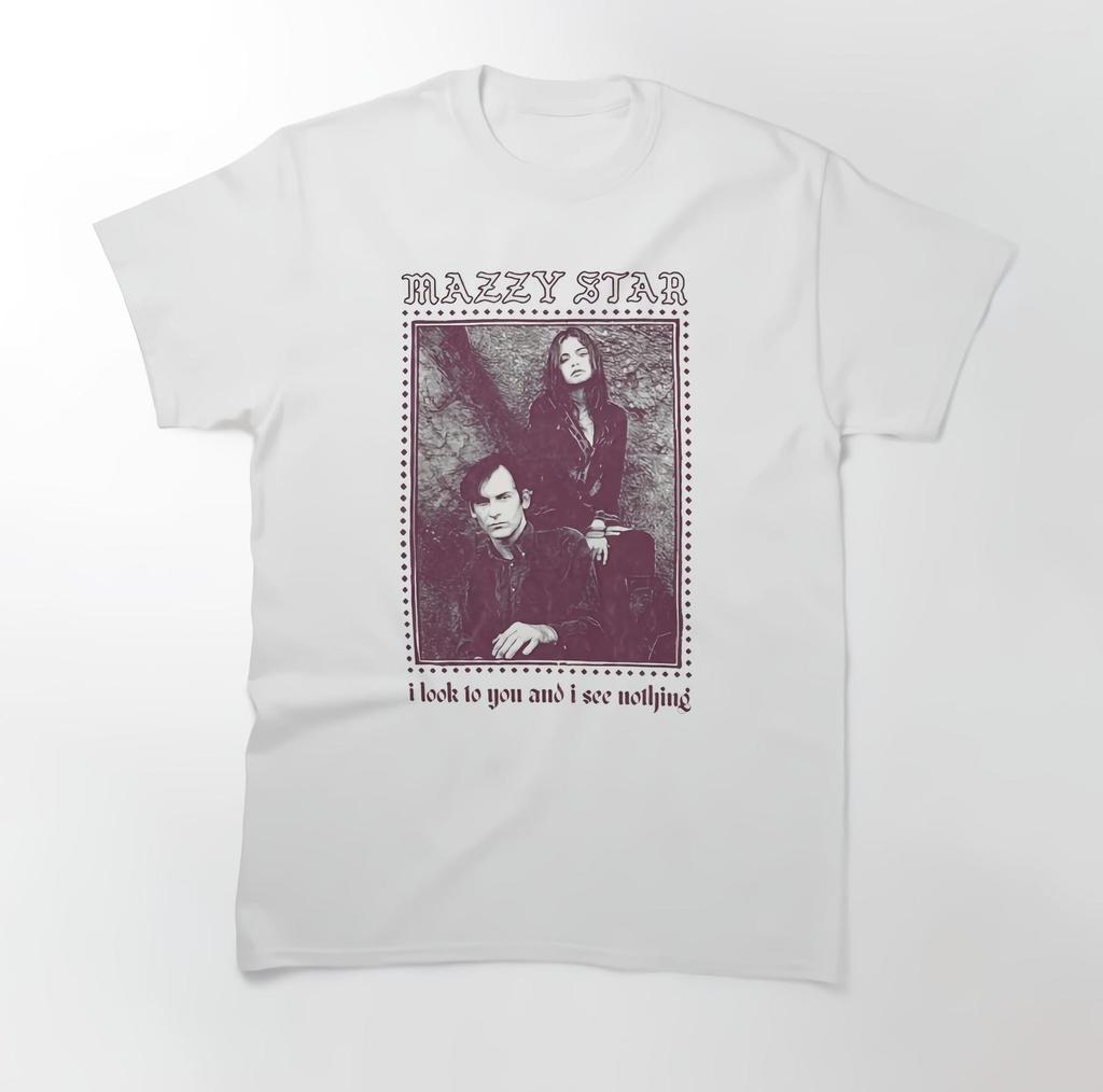 Mazzy Star1 White T shirt-4X Casual Cotton T-Shirt Mens Kids