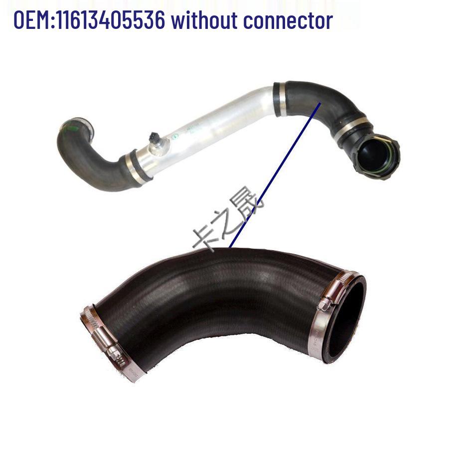 Труба интеркулера турбокомпрессора BMW X3 11613405536