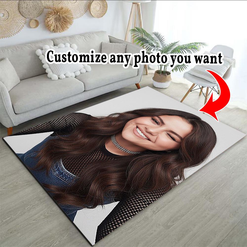 Customize Photos Personalized picture Area Rug Design for Playrooms Study room Living Rooms Outdoor Antislip Carpet Anime Office Decor