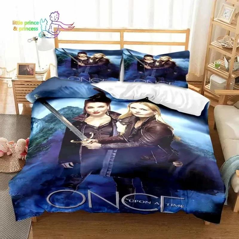 Фэнтези Приключение Однажды Постельное белье Комплект Single Twin Full Queen King Размер Постельный комплект Взрослый Ребенок Спальня Постельное белье Подарок