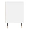 Szafka Pod Tv, Biała, 150X30X44,5 Cm, Materiał Drewnopochodny