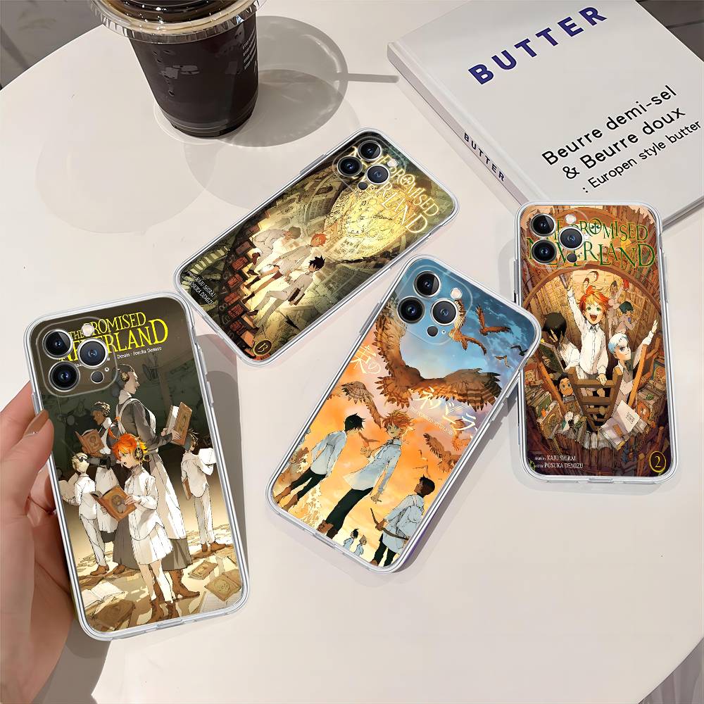 Чехол-Кейс The-Promiseds-Neverlands для iPhone 17 16 15 Pro Max 11 12 13 14 Pro Plus Чехол для телефона