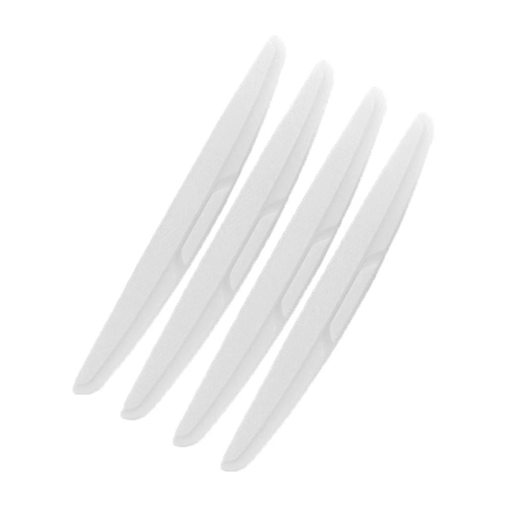 4 шт., защита от столкновений на боковые края дверей автомобиля, полоса для зеркала заднего вида, наклейки, защитные ограждения, защитные чехлы