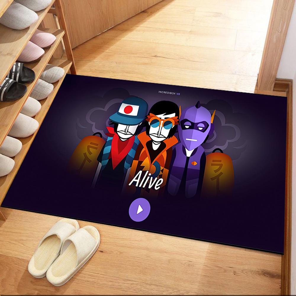 Incredibox Area Rug Design for Dining Room Balcony Outdoor Hallway Anti-slip Rug Decorate Offices Perfect Birthday/Christmas Gift Idea