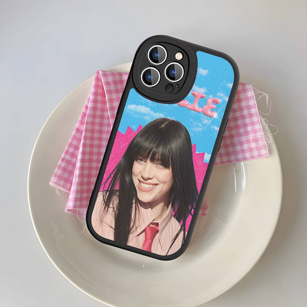 Чехол для телефона SINGER LUNCH B-BILLIES Для IPhone 16 15 14 13 12 11 Pro Max Plus 16E Мягкая кожаная крышка