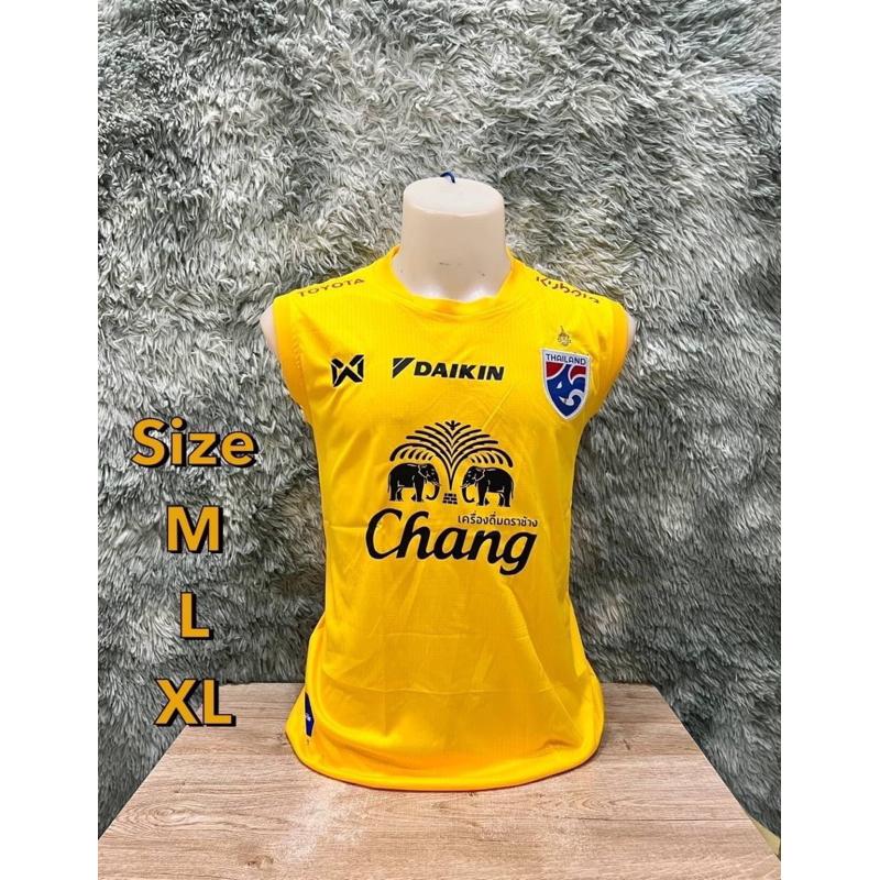 ТАИЛАНД Национальный футбол Футбол ДЖЕРСИ Майка Жилет Без рукавов Быстросохнущая рубашка с круглым вырезом Полиэстеровая форма Слон Логотип Спорт на открытом воздухе