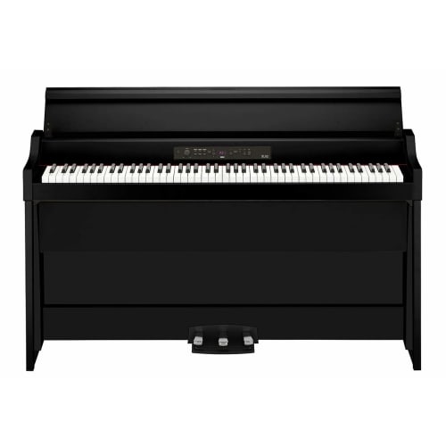 KORG G1B AIR BLACK Digital Piano with Performance Recording Function, Pedal Included, Repeat Playing, and RH3 Keys (Reproduces the Playing Feel of a G