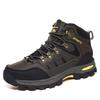 "Autumn/Winter 2021 Men's High-Top Outdoor Hiking Shoes, Size 47, Unisex Sports Cross-Country Sneakers A22"