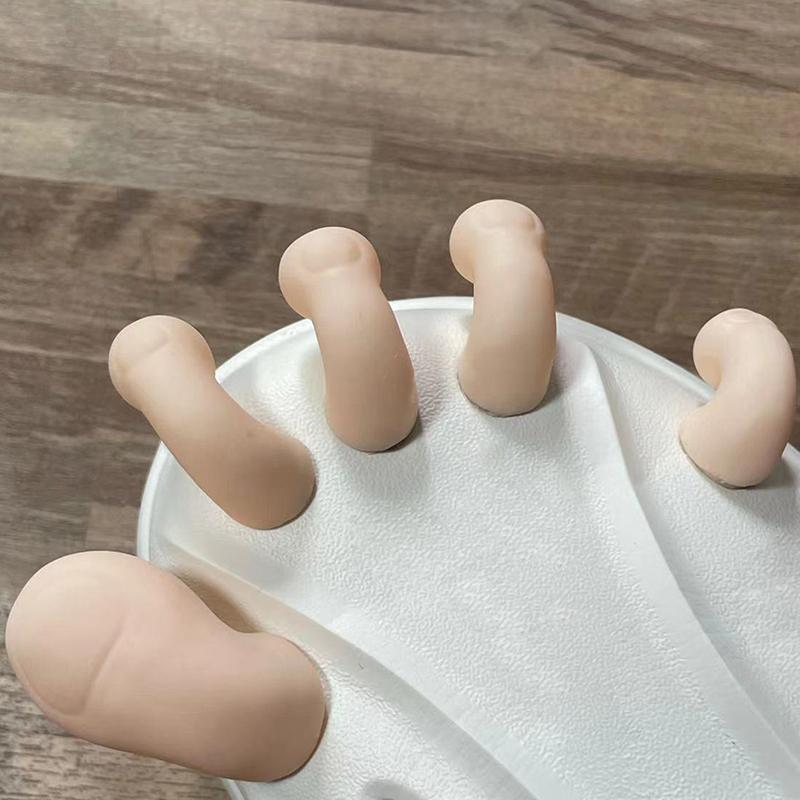 5 шт./компл. подвеска для обуви на большой палец ноги, украшение, имитация личности, забавный креативный аксессуар для обуви, сделай сам