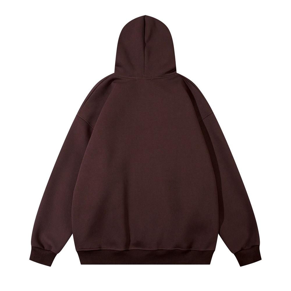 Толстовка с капюшоном High Street Свободный повседневный пуловер с длинными рукавами Спортивная толстовка с капюшоном