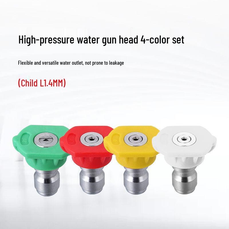 1/4 Ultra High Pressure Car Washer Nozzle: Quick-Connect Fan-Shaped Spray Attachment