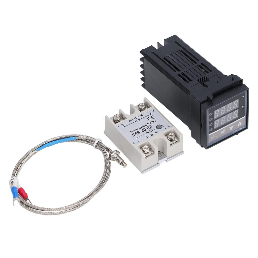 Temperature Controller PID Solid State Relay Temp Sensing Thermocouple Digital Thermostat